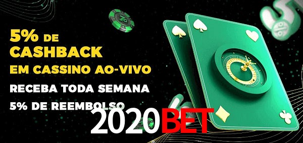 Promoções do cassino ao Vivo 2020bet